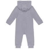 Babypakje met capuchon Oxford Grey / Navy 6M