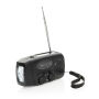 RescueWave noodradio van RCS gerecycled plastic, zwart