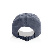 BEAU AWARE™ Washed 6 panel 270gsm cotton twill cap, donkerblauw