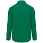 Overhemd in onderhoudsvriendelijk polykatoen-popeline heren Kelly Green XS