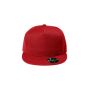 Cap unisex Rap 5P red adjustable