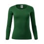 T-shirt women's Fit-T LS bottle green M