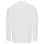 Pro Long Sleeve Piqué Polo Shirt, White, XS, Pro RTX