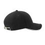 PILOT PIPING SANDWICH-S, BLACK, One size, ATLANTIS HEADWEAR