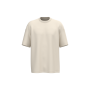 Ecologisch oversized heren-T-shirt Raw Natural XXL