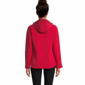 REPLAY WOMEN - REPLAY DAMES HOOD SOFTSHELL - L - Pepper Red