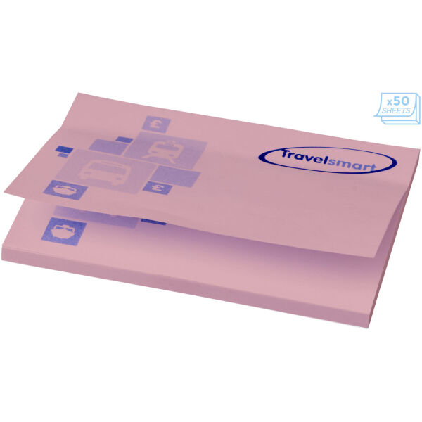 Sticky-Mate® sticky notes 100x75 mm - Lichtroze - 50 pages Sticky-Mate® sticky notes 100x75 mm - Lichtroze - 50 pages