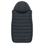 Bodywarmer met capuchon kids Marl Dark Grey 10/12 jaar