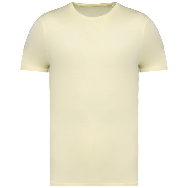 Afgewassen uniseks T-shirt korte mouwen Washed Lemon Citrus 3XL