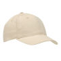 COTTURE - 6-panel baseballpet beige