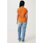 IQONIQ Yosemite dames recycled katoen pique polo, oranje (L)