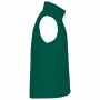Met fleece gevoerde bodywarmer dark green XS
