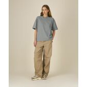 Asher - Boxy uniseks T-shirt van stevige stof - M