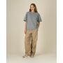 Asher - Boxy uniseks T-shirt van stevige stof - M