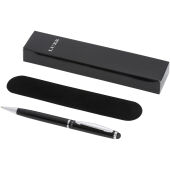 Stylus balpen Trento Luxe in geschenkverpakking - Zwart