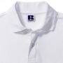 RUS Hardwearing Polycotton Polo, White, S