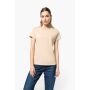 Dames T-shirt ronde hals korte mouwen Royal Blue S