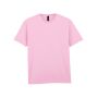 Adult light cotton T-shirt light pink M