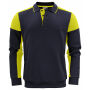 Printer Prime Polosweater Navy/HVIS Ye XS