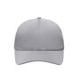 6 Panel Sport Mesh Cap grey one size