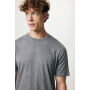 IQONIQ Sierra lichtgewicht gerecycled katoen t-shirt, light heather anthracite (XXS)