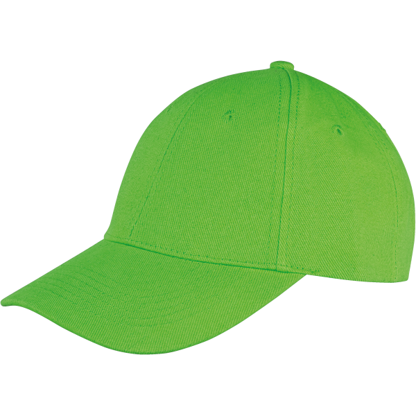 Memphis low-profile pet van geborsteld katoen Lime One Size Memphis low-profile pet van geborsteld katoen Lime One Size