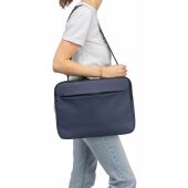 Gerecyclede PU laptoptas Rafi zwart Gerecyclede PU laptoptas Rafi zwart