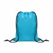 SHOOP KIDS - 190T RPET inder trekkoordtas - Turquoise