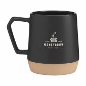 Bellini Mug Black 330 ml mok - zwart