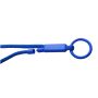 Tubyard lanyard met gerecycleerde plastic buis - Oceaanblauw