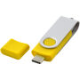 OTG draaiende USB type-C - Geel - 128GB