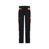 Zwart/fluo-oranje