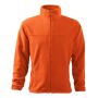 Fleece men's Jacket orange 3XL