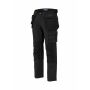 5551 Waistpant Stretch Black/Black C60
