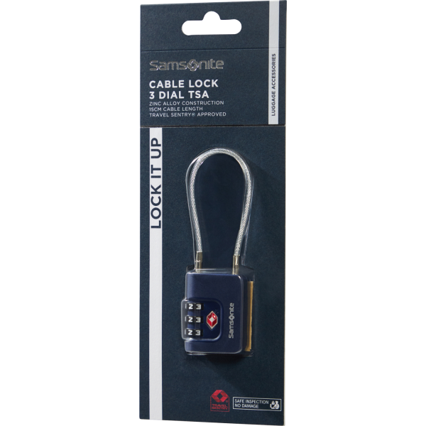 Samsonite Ta Revolution Cablelock 3 Dial Tsa Samsonite Ta Revolution Cablelock 3 Dial Tsa