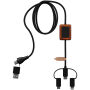 SCX.design C46 5-in-1 kabel voor CarPlay - Zwart