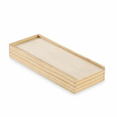 DOMI&CARDS - Domino en kaarten set - Hout