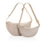 Crescent XL AWARE™ RPET Half-Moon Sling Tasche, beige Crescent XL AWARE™ RPET Half-Moon Sling Tasche, beige