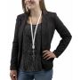 TPE 2-in-1 keycord Marguerite zwart
