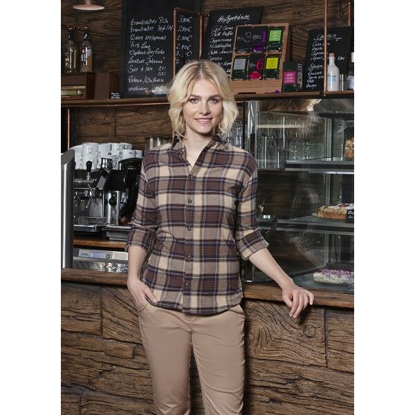 Ladies' Checked Blouse Urban-Trend