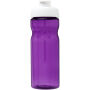 H2O Active® Eco Base 650 ml sportfles met kanteldeksel - Paars/Wit