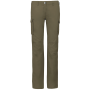 Lichte damesbroek multizakken Light khaki 34 FR