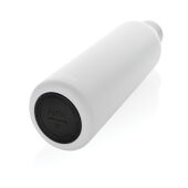 Avira Avior RCS gerecycled roestvrijstalen fles 1L, wit