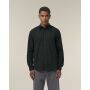 Stanley Styler Shirt - Het heren popeline overhemd - Black (5XL)