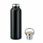 HELSINKI MED - Dubbelwandige thermosfles 750ml - Zwart