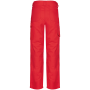 Dames werkbroek met meerdere zakken Red 48 FR Dames werkbroek met meerdere zakken Red 48 FR