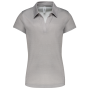 Damessportpolo Grey Melange XXL