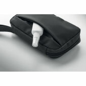 VANIT - 600D RPET toilettas - Zwart