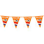 Vlaggenlijn PE Oranje 'Holland' voetbal 6 meter Vlaggenlijn PE Oranje 'Holland' voetbal 6 meter