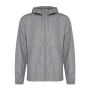 Iqoniq Logan gerecycled polyester lichtgewicht jas, zilvergrijs (M)